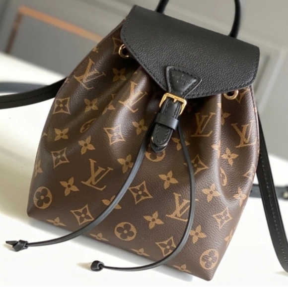 Louis Vuitton Handbags - Louis Vuitton BB New Authentic Backpack  Hand Bag Shoulder Bag Versetile Straps